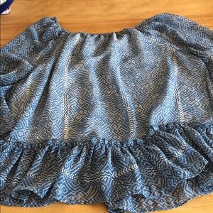 Never worn blue blouse